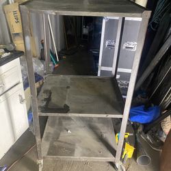 Metal Rack On Wheels