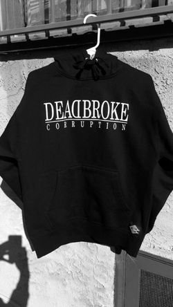 Dead Broke Corruption Fleece Hoodie