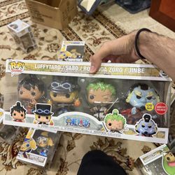 One Piece 4 Pack Funko