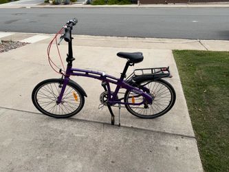 Barely used foldable bike