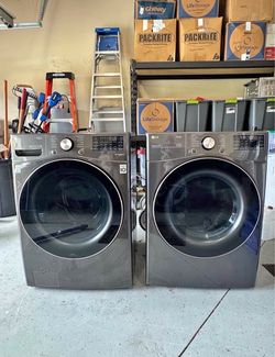 LG washer and dryer