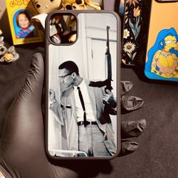 By Any Means Necessary Malcom X iPhone Case