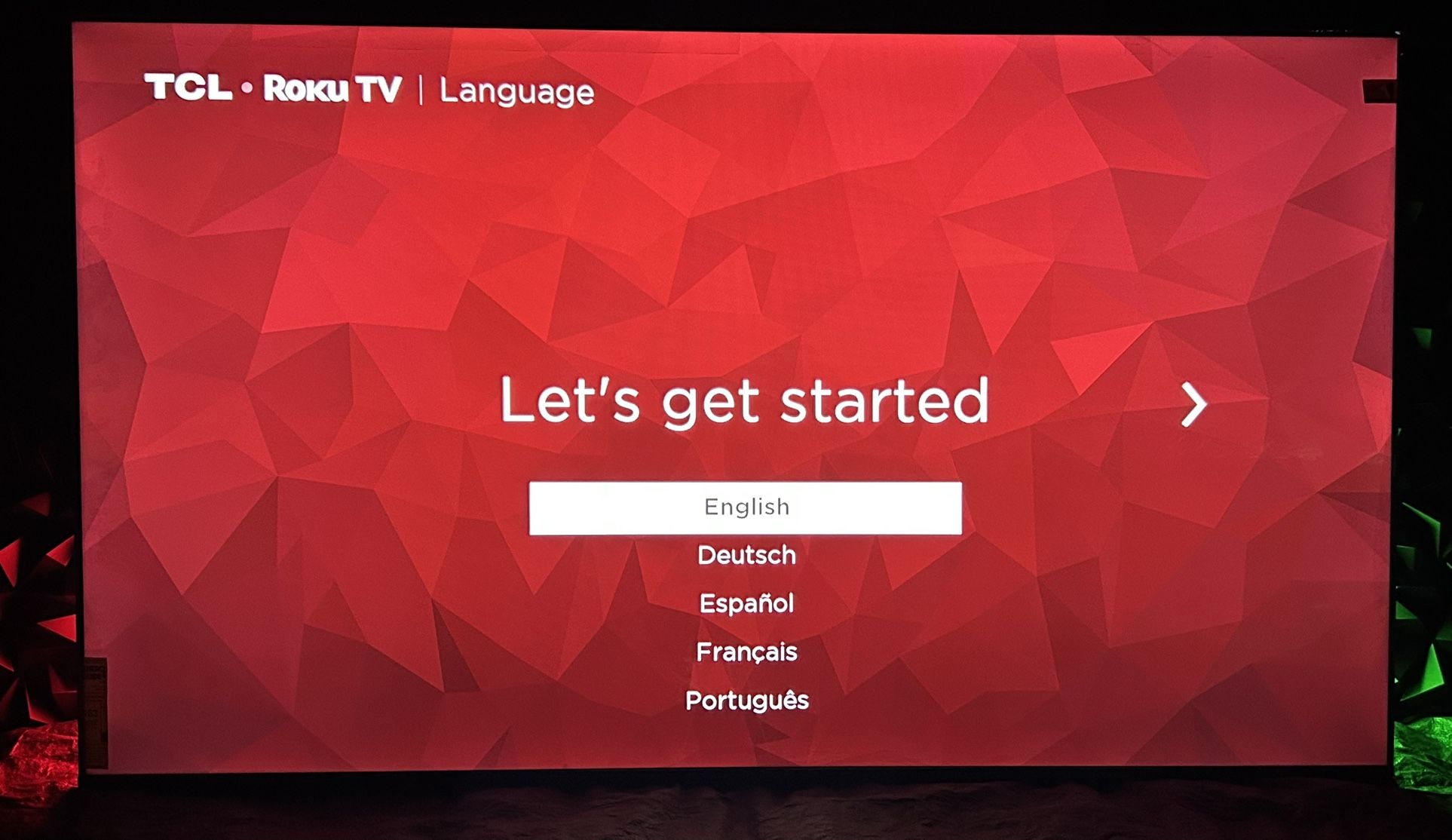 BRAND NEW 75” TCL ROKU TV