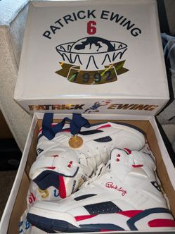 Patrick Ewing 1992 Olympic High-Top Sneakers with Box Size 13