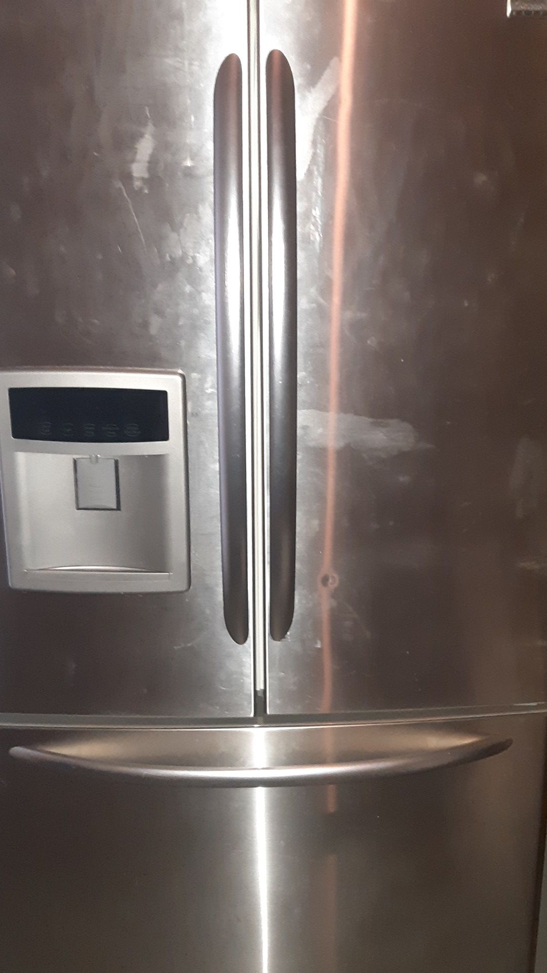 MUST GO**Kenmore doubledoor refrigerator with water and ice maker