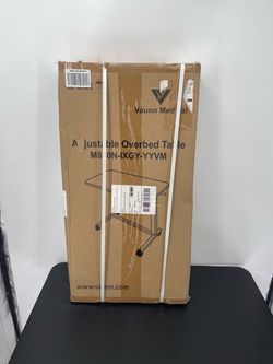 Adjustable Overbed Table Brand New