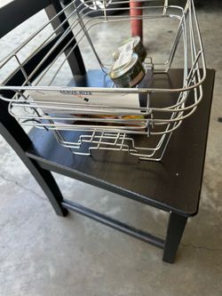 Serve-Rite Chrome Wire Dish Rack