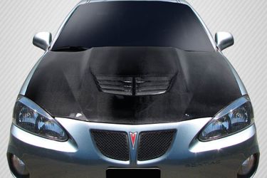Blemished 2004-2008 Pontiac Grand Prix Carbon Creations Stingray Z Hood- 1 Piece