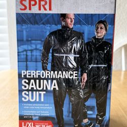 🔥 SPRI Performance Sauna Suit – L/XL – Brand New