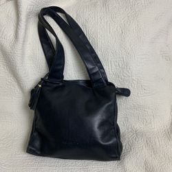 Black Leather Handbag