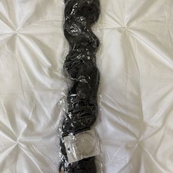 Long Black Ponytail/Braid Wig - 22” - Brand New - $8
