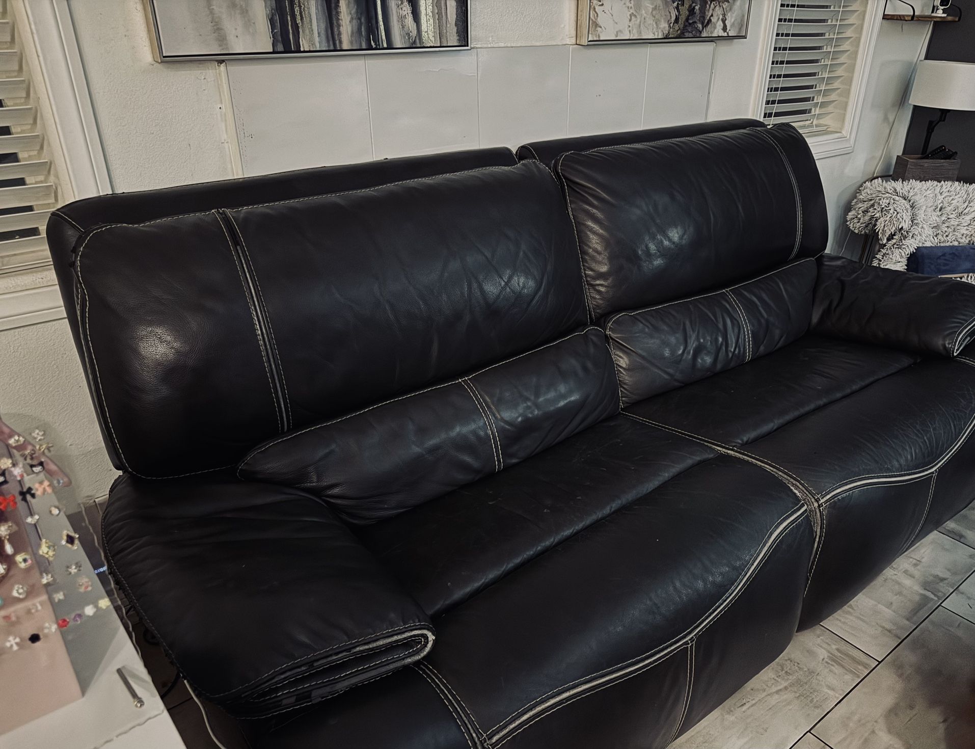 Leather Couch