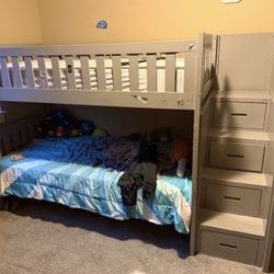 Bunk Bed With Mattresses 