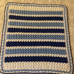 Newly Hand-Crocheted Baby Afghan