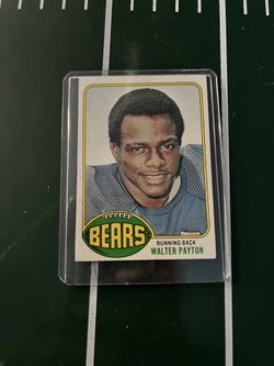 Walter Payton 1976 Toops Cards  