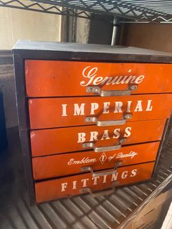 Vintage Genuine Imperial Brass Fittings