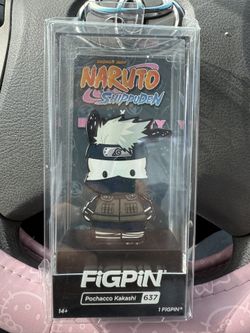 FigPin Naruto Shippuden X Hello kitty & Friends Pochacco Kakashi 637