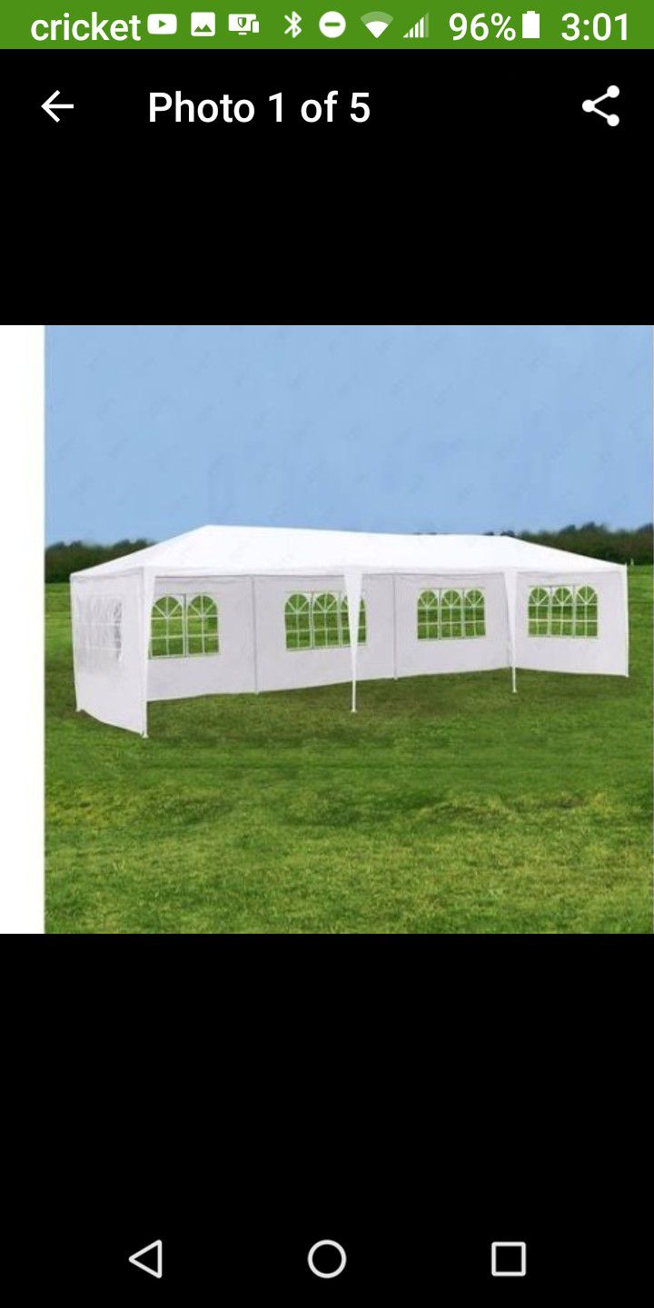 $400 Wedding, Graduation canopy tent.
