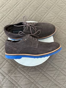 Rockport Leather Suede Lace Up Casual Derby/Oxfords/Shoes size 9