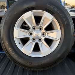 General Grabbers On Stock Chevy Wheels