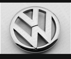 Volkswagen VW Golf Mk6 GTI TSI TDI R20 Front Grille Emblem Chrome 2010-2014