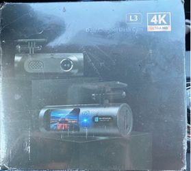 Dual channel dash cam L 3 4 k