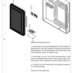 Blackboard WR 500 Wall Reader $40.00