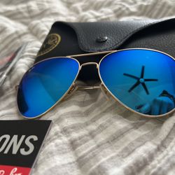 Blue Ray ban Aviators