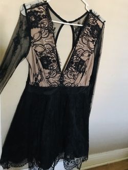 Black Lace Dress