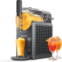 Slushie Machine, No Ice Needed, INOVIVA 68 oz Frozen Drink Maker for Home with Self-Cleaning, 5 Preset Programs, Frozen Margaritas, Frappés, Milkshake