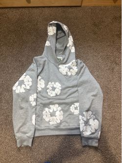Grey denim tears