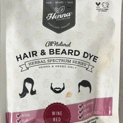 8 x Henna Color Lab Hair Dye wine red