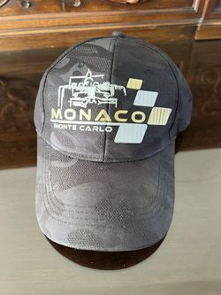 Monaco, Monte Carlo, Black, Subdued, Camo Cap