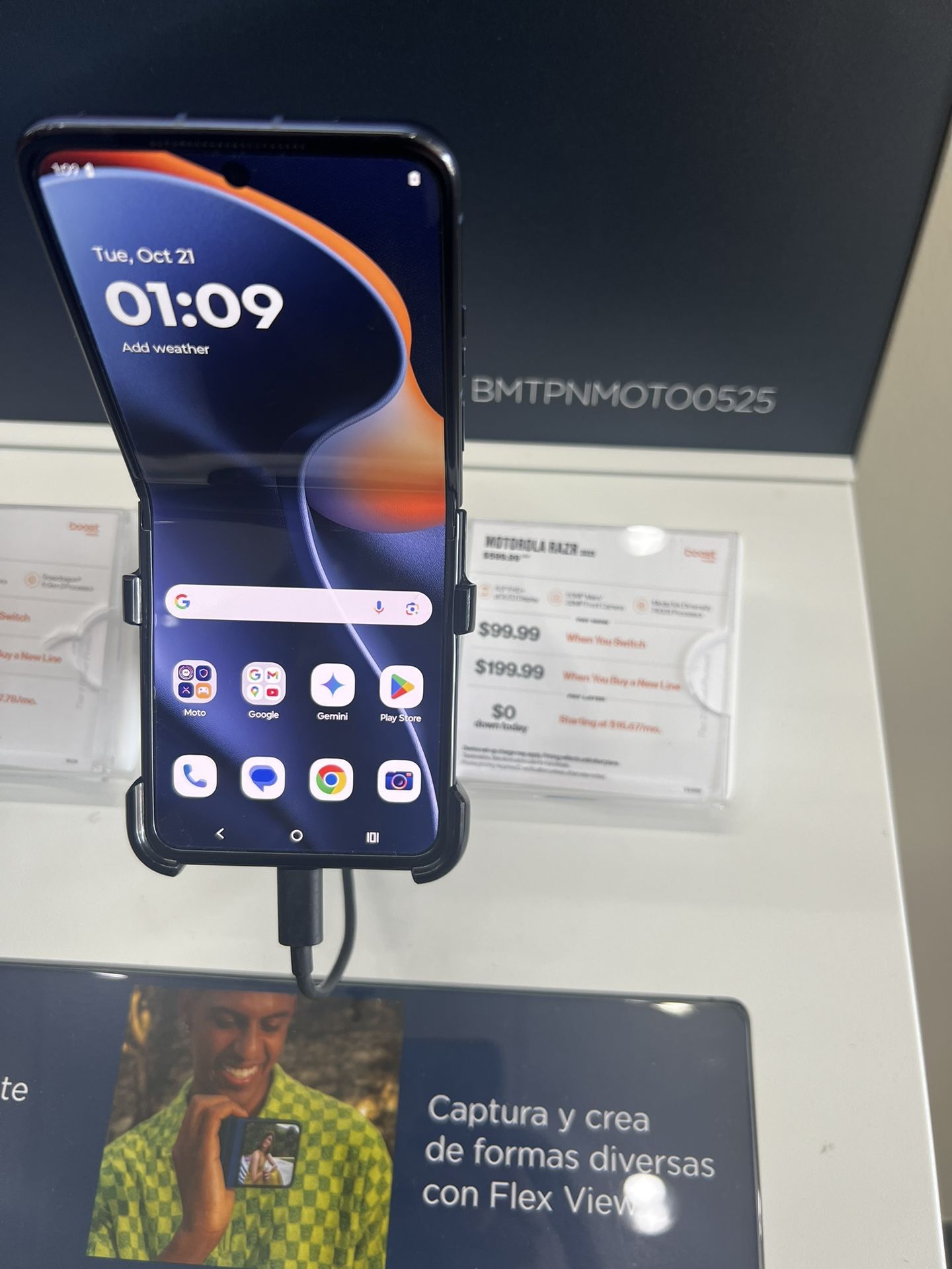 Get The Brand New Motorola Razr $99.99 When You Switch To Boost Mobile