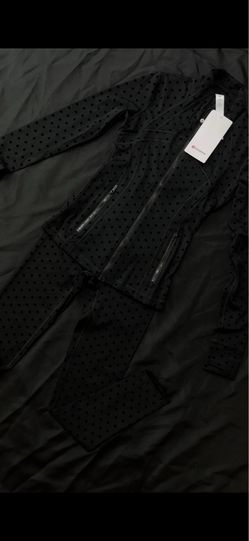 Lululemon Black Polka Dot Set