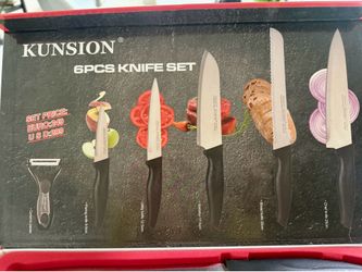 KUNSION  MARMO + BIO 6 piece knife set