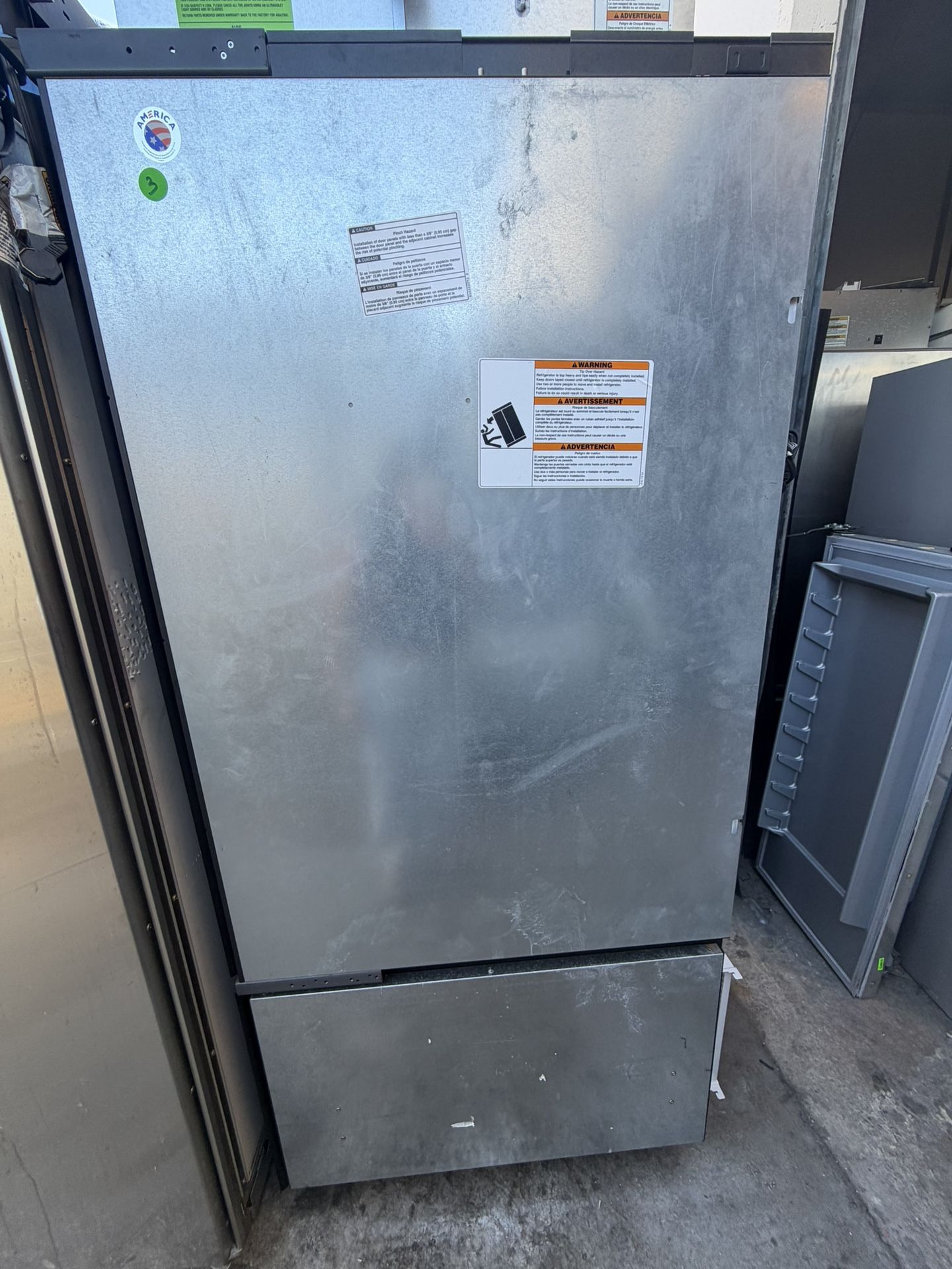 36” Jenn Air Panel Ready Built In Refrigerator