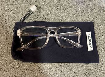 Arnette Bobby Clear Frame Square Blue Light Glasses
