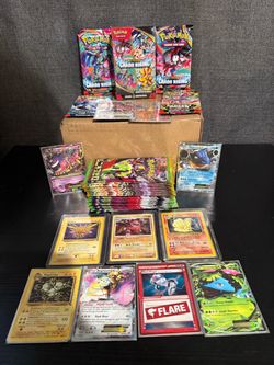 Pokémon TCG Card Lot with Booster Packs
