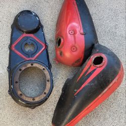 OEM Early Panhead Tin Set.