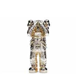 KAWS Holiday Space Figure Gold Limited Vinyl Toy Model Black Silver Collectibles Street Fine Art Print Paint