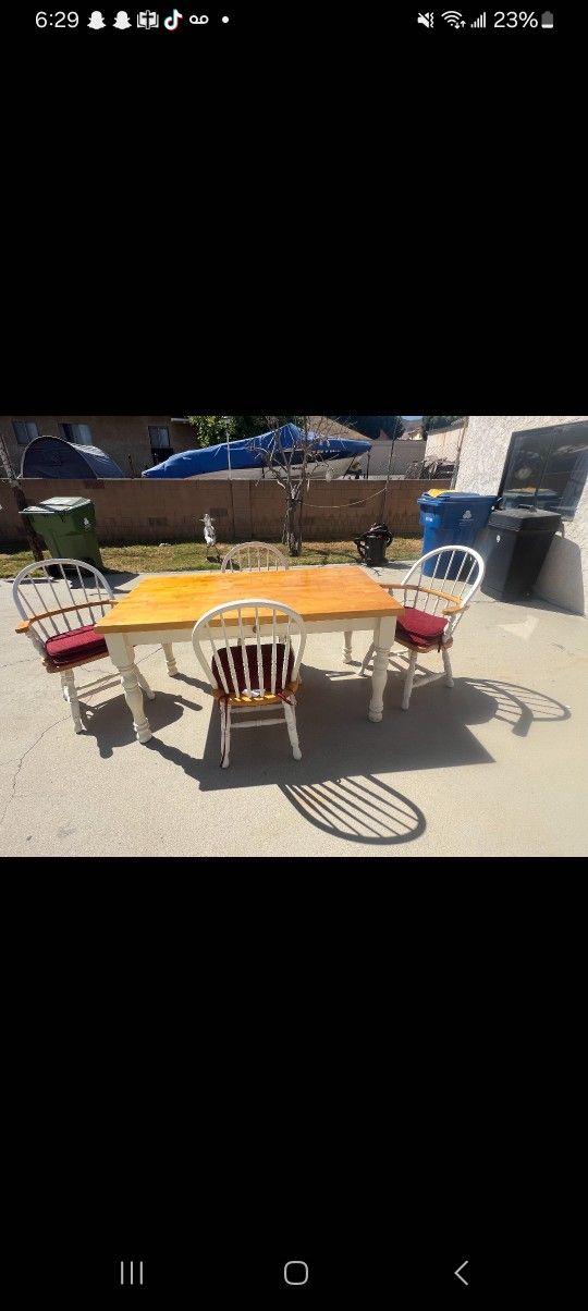 Table And Chairs