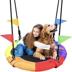 Odoland 30 inch Kid Tree Swing
