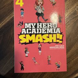 My Hero Academia Smash Manga Volume Four