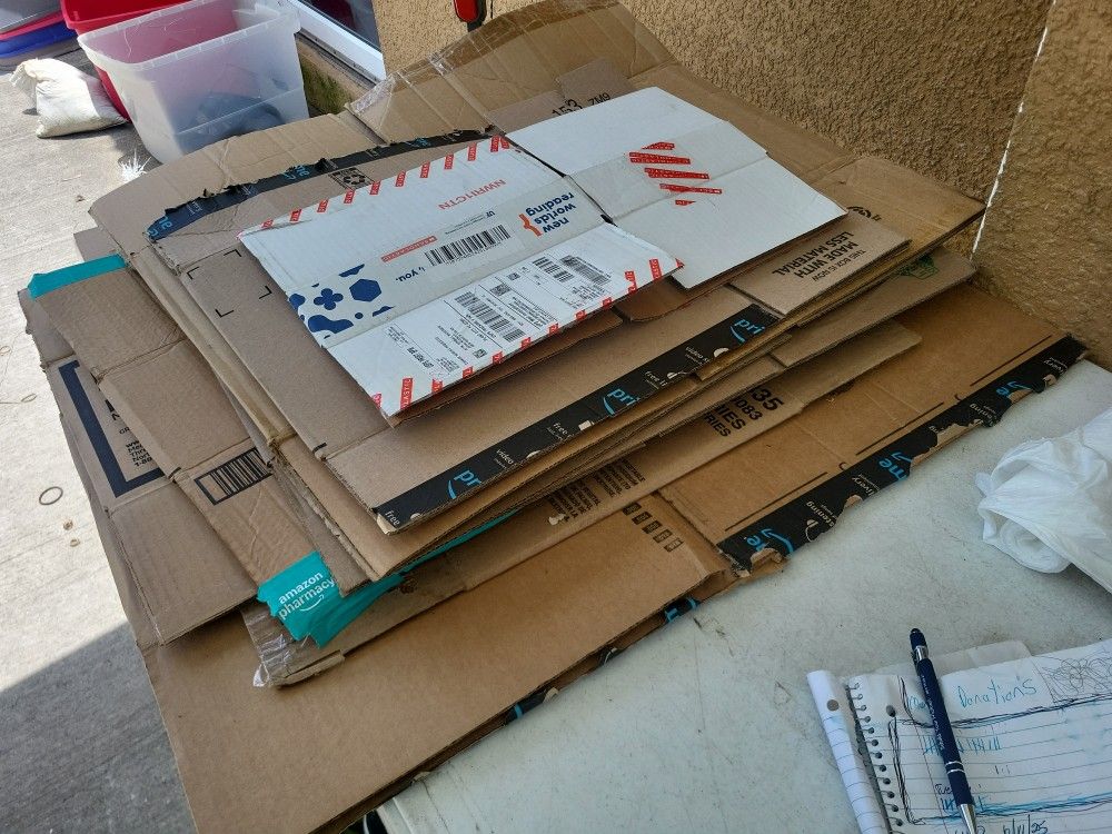 Moving Boxes. 1.00 Each. Any Size