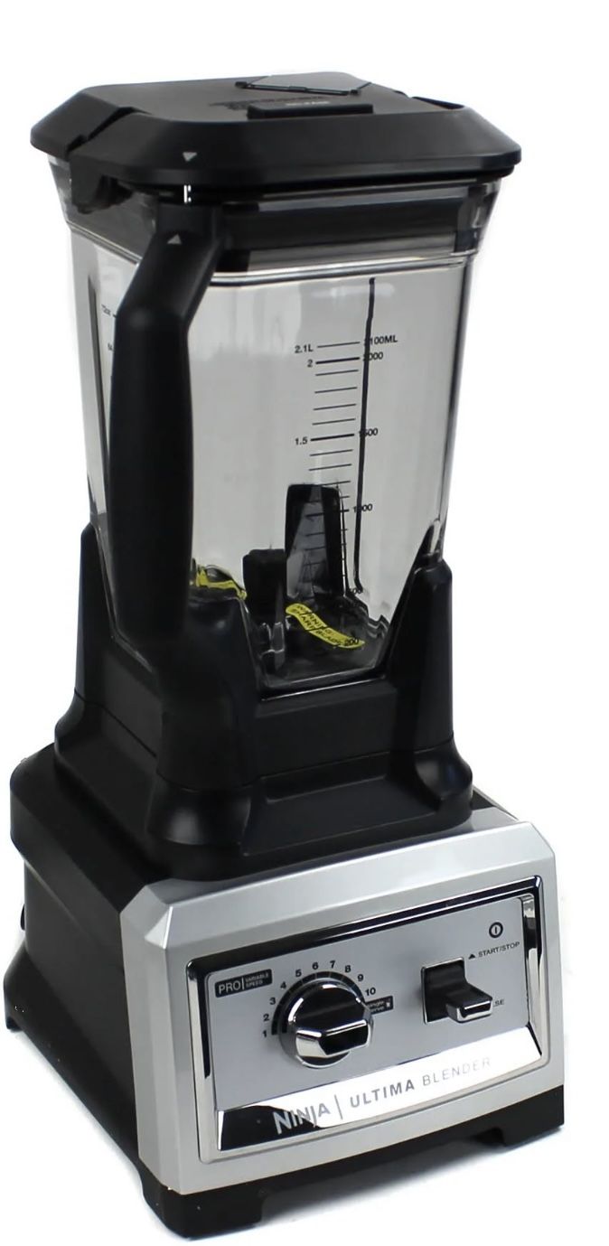Ninja Ultima 1500W High-Speed Dual Stage 72-oz Blender w/ 2 Nutri Cups | BL810
