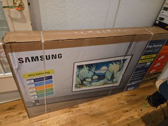65" samsung the frame tv new never been opened