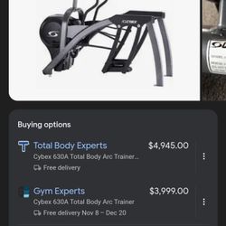 Cybex 630a arc Trainer 