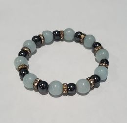 Blue And Black Bracelet