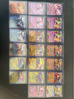 Modern Megas and Ex Pokemon Cards